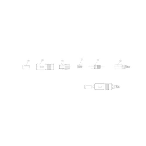 SC Connector High Precision Alignment for Customization