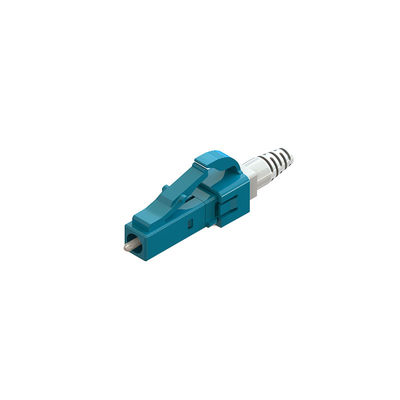 Good price LC/Upc 0.9 Single Mode Simplex Fiber Optic Connector Kit blue Right Angle online