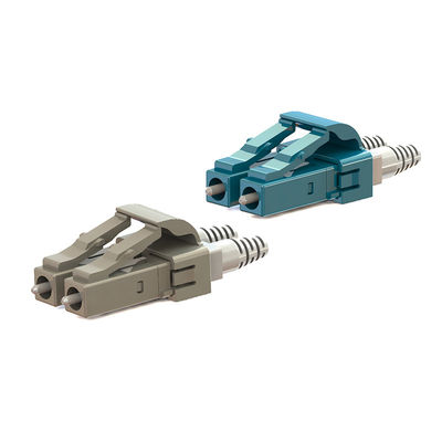 Beige Duplex LC Fiber Optic Connector 32mm Terminal Kits Ease Of Operation
