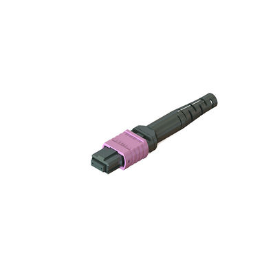 Good price MPO Fiber Connector with Different Ferrule Materials Body and Boot Colors online