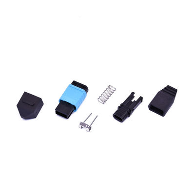 Good price MPO 5.0mm Fiber Optic Connector Bare Ribbon Boot 12/24 Core Ferrule Fiber Jack online