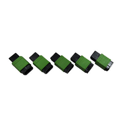 12 / 16 / 24 Cores Mpo Patch Cord Connector Multimode Optical Fiber Cable Connector