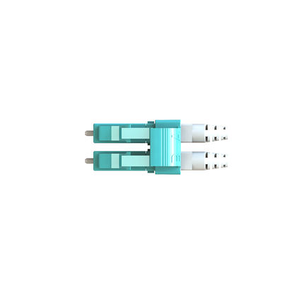 Good price Compact Design LC Fiber Optic Connector Duplex Plastic / Metal Housing online