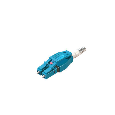 Blue uniboot 2.0 LC Fiber Optic Connector Assembly Uniboot 2.0 for Data Center Cabling