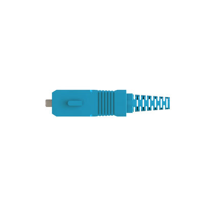 Good price SC Short Boot Optic Fiber Connector Om3 With Multimode Fiber Type online