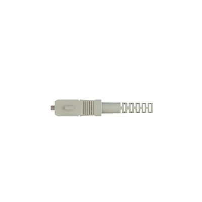 Rated Long Boot SC Fiber Optic Connector With Pre Terminated And Tested Design