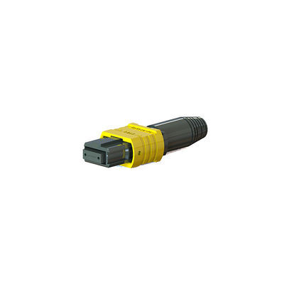 High Density MPO Fiber Optic Connector For Fiber Transmission Network Mini 43mm