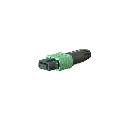 Single Mode Multimode MPO Connector 4 - 24 Cores For Data Transmission CATV LAN