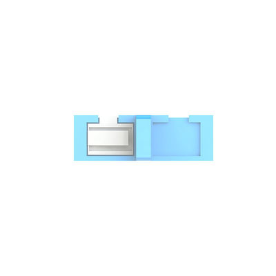 Flange SC Fiber Optic Adapter Panel With Black Blue Green And Aqua Color Options