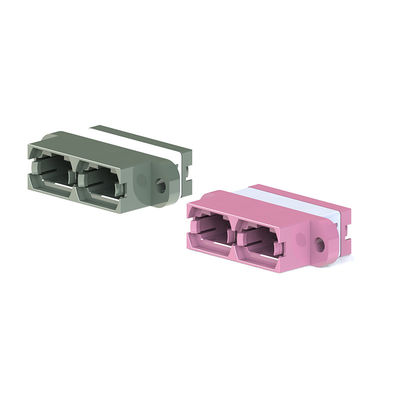 Duplex Adapter MPO With Flange Fiber Optic Adapters Available For Various Applications