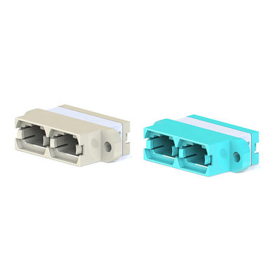 Good price Quad MPO FTTX Fiber Optic Adapter Coupler With Good Wearability Interchangeability online