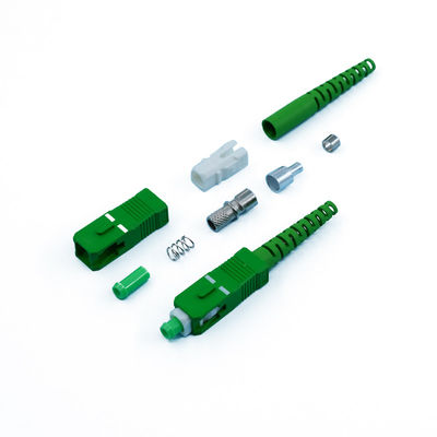 Good price Single Mode Fiber Optic SC Optical Connector With High Precision Tolerance online