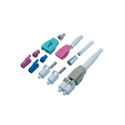 quality Customized LC Fiber Optic Connector Assembly Uniboot 2.0 Beige factory