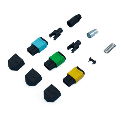 Good price Male Female MPO Fiber Optic Connector 40G To 400G Networks Pigtail Fiber Connector online