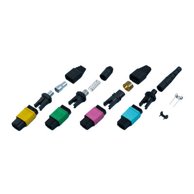 quality High Precision Interchangeable MPO Fiber Connector For Smooth Data Transmission factory
