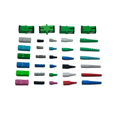 Low Insert Loss SC Fiber Optic Connector Push-Pull Type For Easy Application