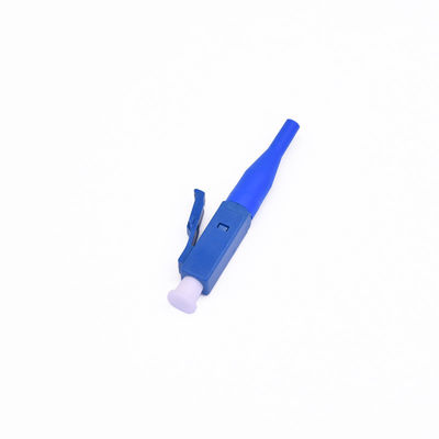 Agua Blue Boot Color LC APC Fiber Optic Quick Connector in 0.9mm and 2.0mm for High Durability