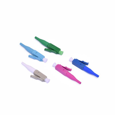 0.9mm LC Fiber Connector all plastic in PEI simplex duplex for FTTH in low loss
