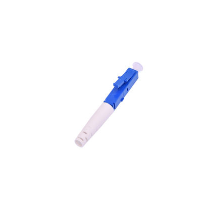 Right Angle Fiber Optic Connector LC 2.0mm round boot SM /mM version for FTTH network