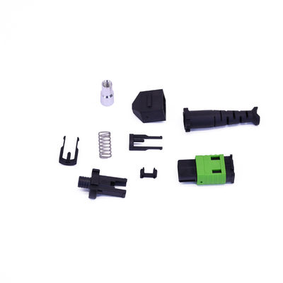 MTP/MPO Push-Pull Fiber Connector Kits  For Data Centers Networks FTTH Transmission